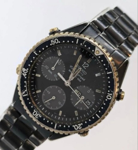 Seiko 7a38 6010 chronograph - seiko,