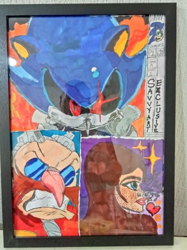 Hand drawn picture - hand,