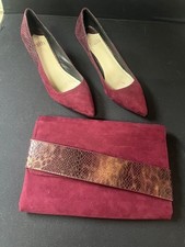 Ladies Faith Shoes and Clutch