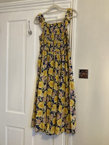 100 cotton smocked - 100%, midi