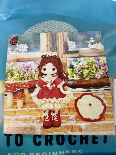 Beautiful doll crochet kit all - crochet,