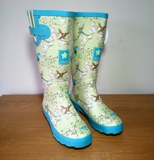 Hawkins Birds Print Wellies