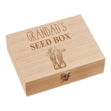 Personalised Garden Seed Box