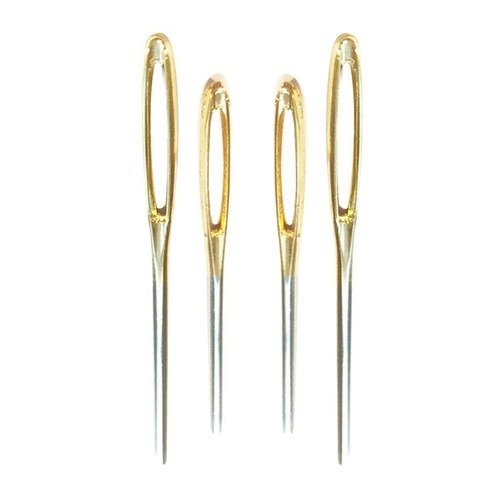 4pcs large eye blunt - eye, needles