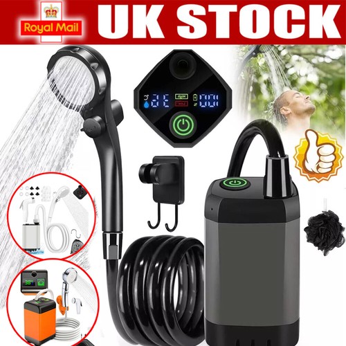 Portable camping shower usb - portable,