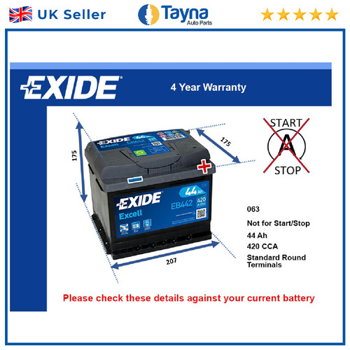 Battery fits lupo - battery, fox