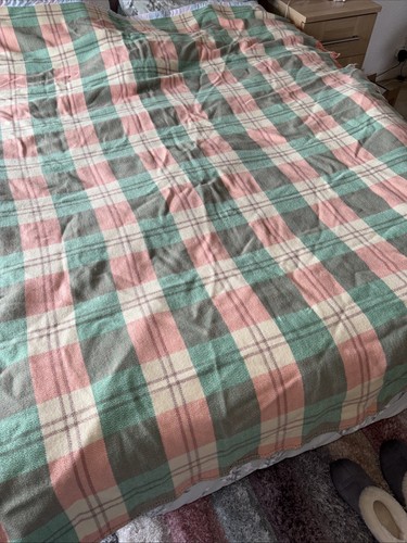Vintage welsh blanket - vintage,