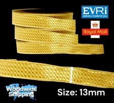 GOLD Mylar braid "Size 13mm"