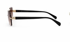 Sleek rimless sunglasses with