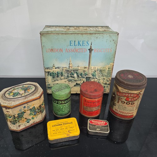 Vintage tins and cans lot - tins,