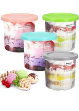 GINOYA Ice Cream Pint Clear