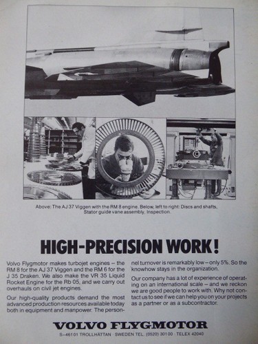 1974 pub volvo flygmotor - 4/1974,
