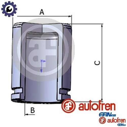 Piston brake caliper d025770 - piston,