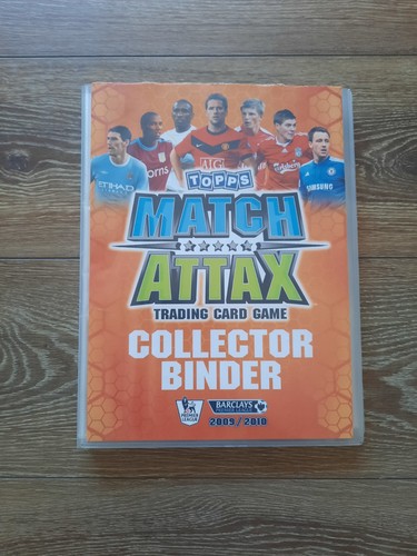 Match attax 2009 binder - match, and
