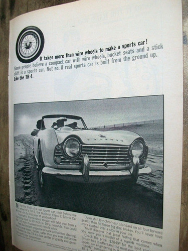 1962 triumph tr4 mid size - 1962, tr-4