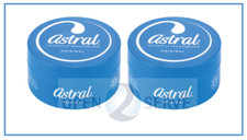 2x ASTRAL Original Face & Body Intensive Moisturiser Cream | Nourishing - 200ml