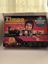 Rare Vintage 1970s Timpo The Midnight Special Wild West Freight Train Set 