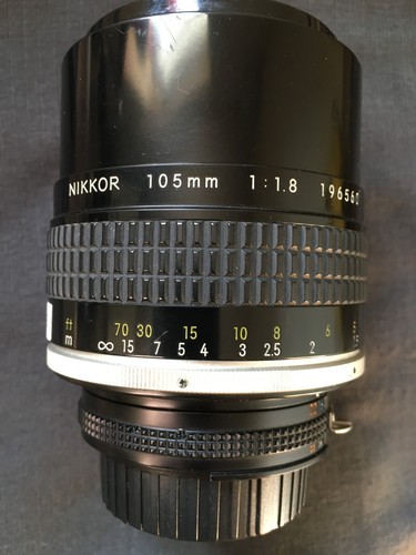 Nikon nikkor 105mm ai - nikon, f/1.8