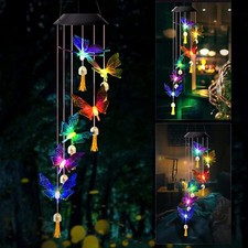 Solar wind chimes - solar, crystal