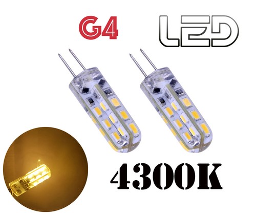 Led bulbs 4300k lighting - g4,