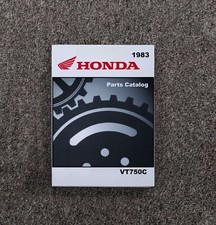 1983 Honda VT750C Shadow Motorcycle Parts Catalog Manual