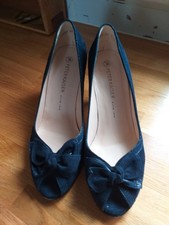 Peter Kaiser Navy Court Shoes