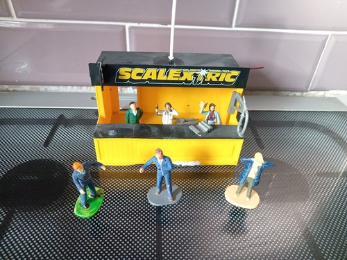 Scalextric vintage c701 - vintage, pit