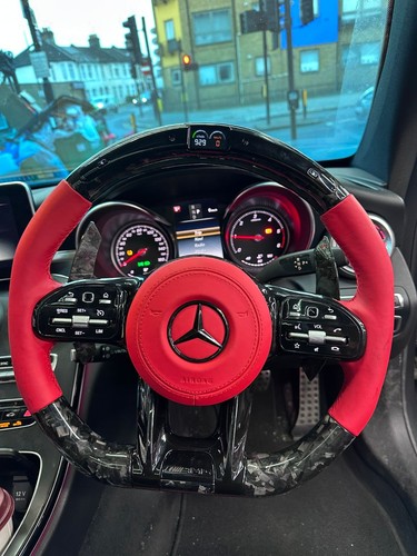 Mercedes forged red led - mercedes,