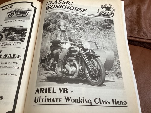 Ariel sidecar outfit - sidecar,