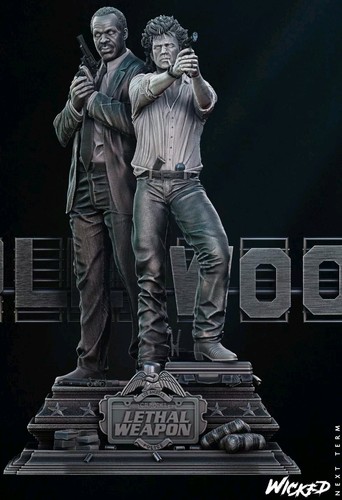 Lethal weapon diorama - weapon,