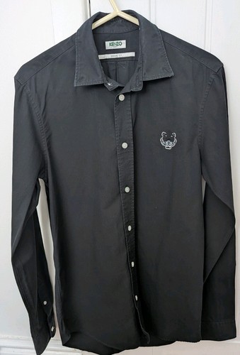 Men kenzo black - shirt, casual