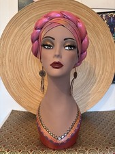 Hand painted Mannequin head