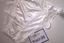 Sexy WHITE Slippery Satin 28"