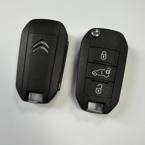 Citroen flip key - 3, button