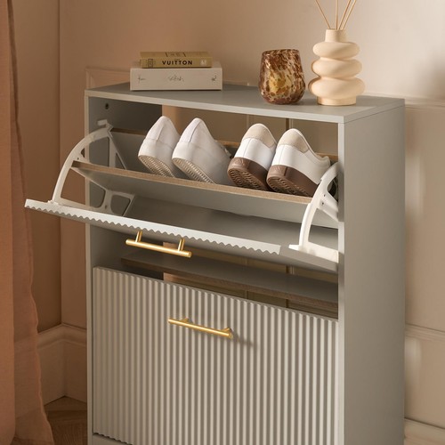 Ohs ribbed shoe rack - ohs, 2