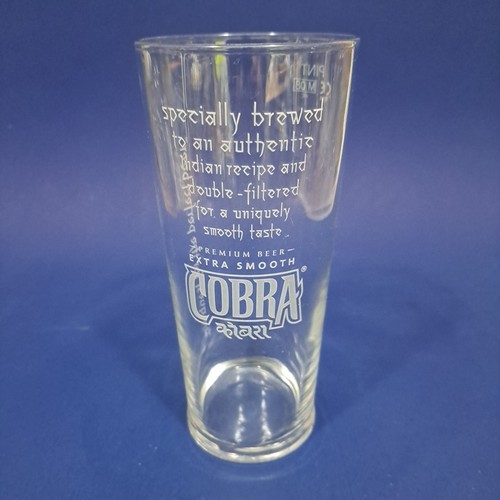 Cobra beer glass - glass, pint