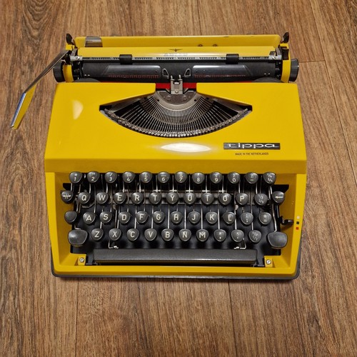 Vintage yellow adler tippa - yellow,