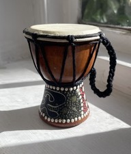 Authentic Hand Painted Djembe