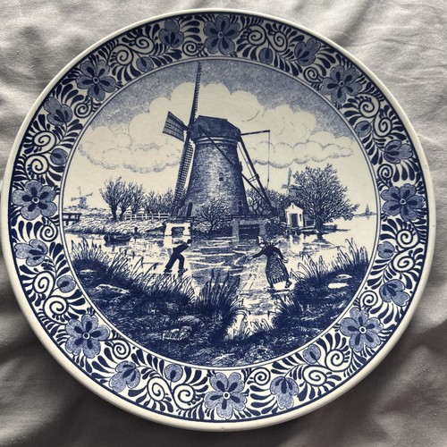 Royal delft blue plate 1961 - plate,