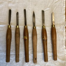 Set Of 6 Wolf Wood Turning Chisels