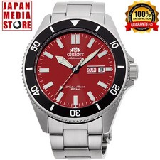 ORIENT SPORTS RN-AA0915R Red Dial Automatic Mechanical Diver 20bar Men Watch NEW