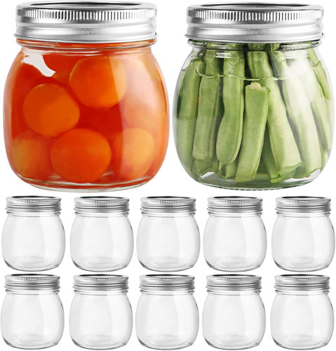 300ml glass mason - oz,