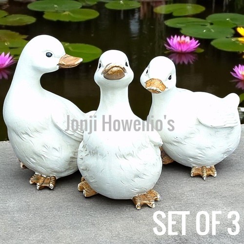 Duck garden ornament sculpture - duck,