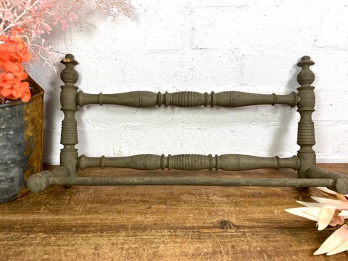 Antique french wooden turned - wooden,