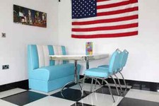 American diner furniture 50s - american,