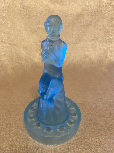 Sowerby art deco frosted blue - sowerby,