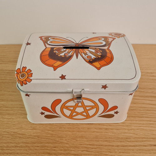 Witch casket gratitude - casket, metal