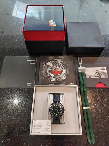 Oris divers automatic green - divers,