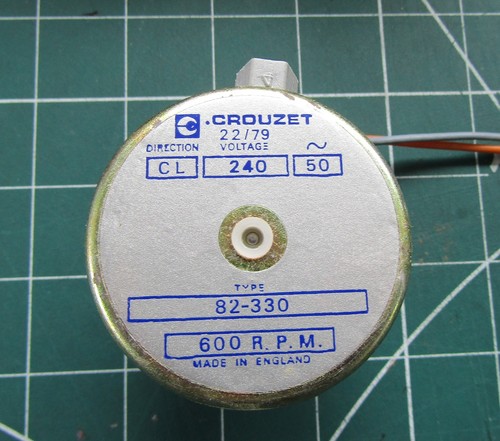 Crouzet 240v synchronous motor - 240v,