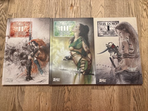 Luis royo conceptions hardback - luis,
